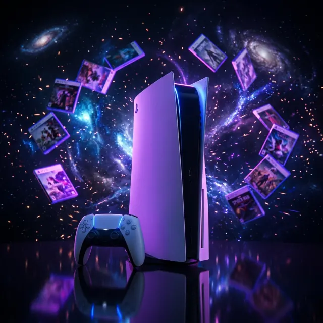Pack Solo — location PS5 avec 1 manette et 8 jeux